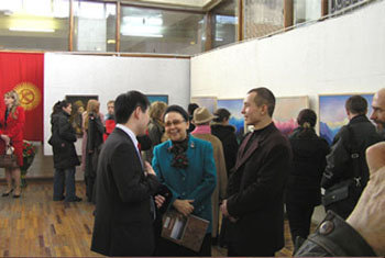 solo exhibition Colours of Time